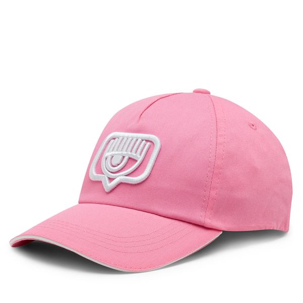 Chiara Ferragni Шапка с козирка Chiara Ferragni 74SBZK12 Carmine Rose