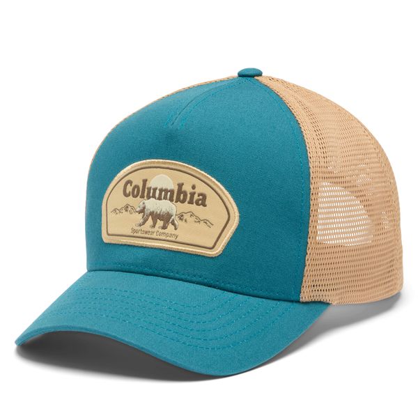 Columbia Шапка с козирка Columbia 2120421 Зелен