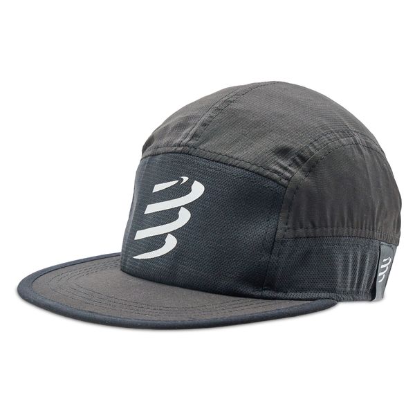 Compressport Шапка с козирка Compressport 5 Panel Light Cap CU00097B Black 990