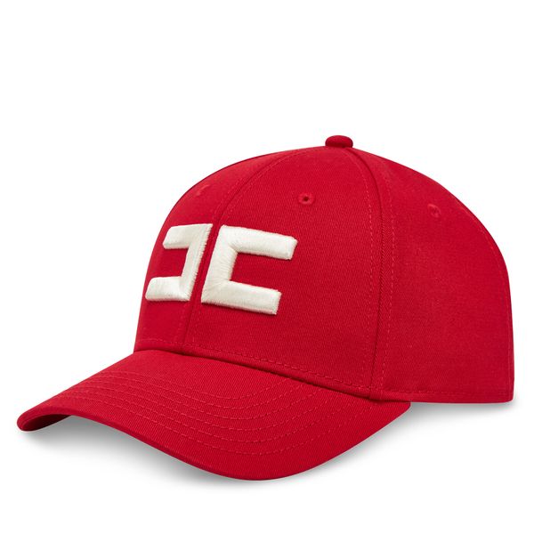 Elisabetta Franchi Шапка с козирка Elisabetta Franchi CL-06F-51E2-V160 Червен