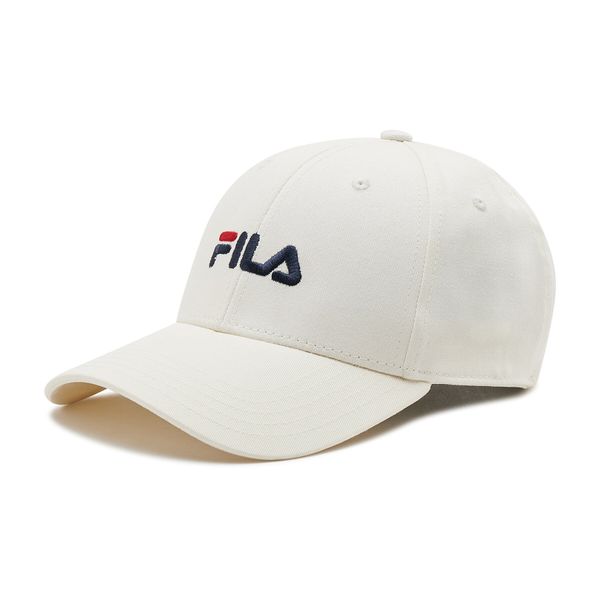 Fila Шапка с козирка Fila Brasov 6 Panel Cap With Linear Logo Strap Back FCU0019 Egret 10010