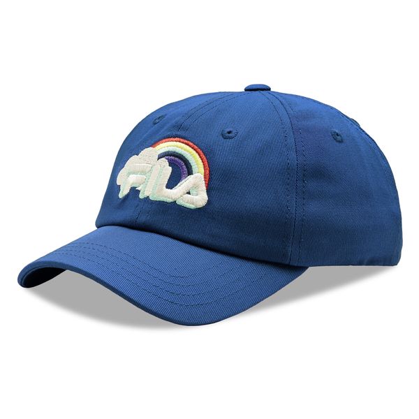 Fila Шапка с козирка Fila Butuan Rainbow Kid Dad Cap FCK0015 Medieval Blue 50001