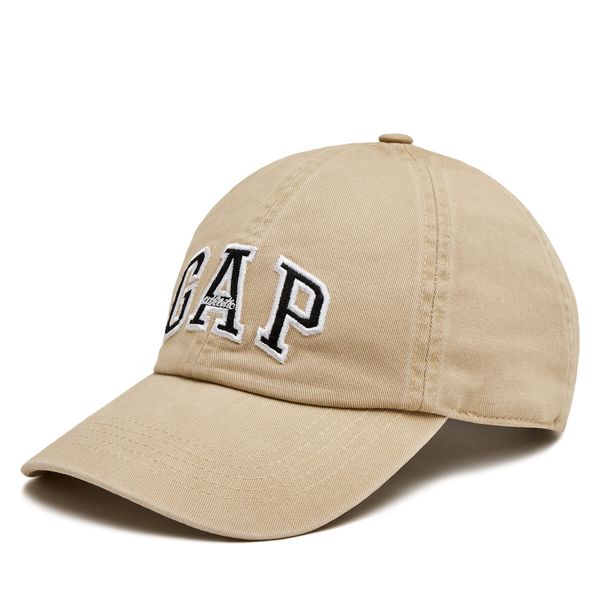 Gap Шапка с козирка Gap 542693-07 Бежов