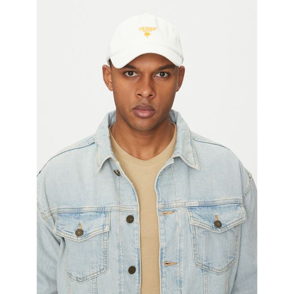 Guess Шапка с козирка Guess F5GZ00 WO07T Бял