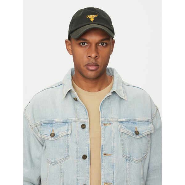 Guess Шапка с козирка Guess F5GZ00 WO07T Черен