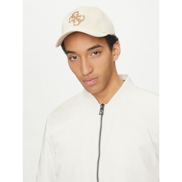 Guess Шапка с козирка Guess M5GZ07 WO07T Екрю