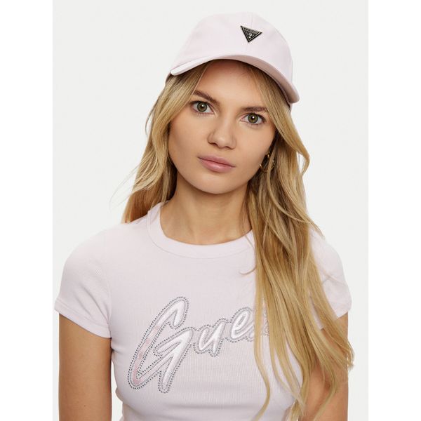 Guess Шапка с козирка Guess W4BZ36 WGJP2 Розов