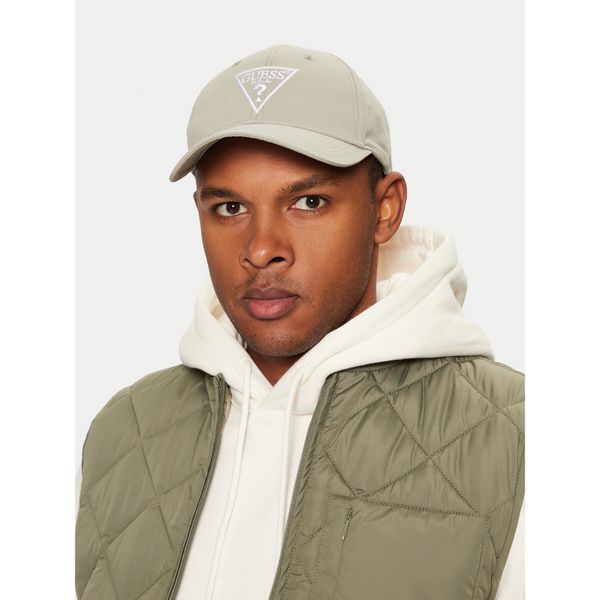 Guess Шапка с козирка Guess Z4YZ00 WFKN0 Зелен