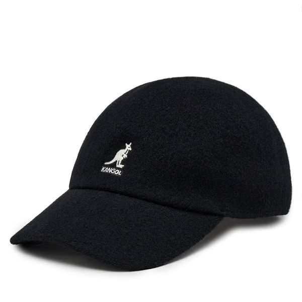 Kangol Шапка с козирка Kangol Wool Spacecap K3660 Черен