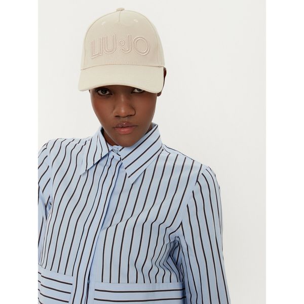 Liu Jo Шапка с козирка Liu Jo Baseball Logo Plain 2A5014 T0300 Бежов