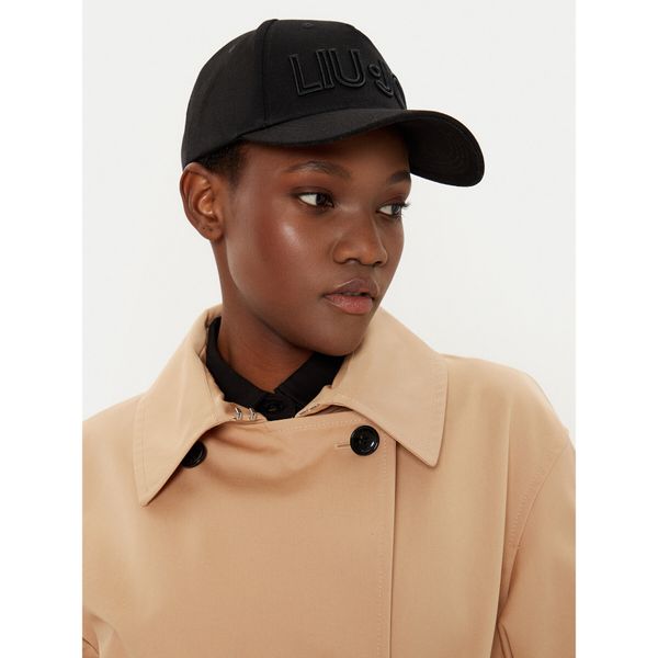 Liu Jo Шапка с козирка Liu Jo Baseball Logo Plain 2A5014 T0300 Черен