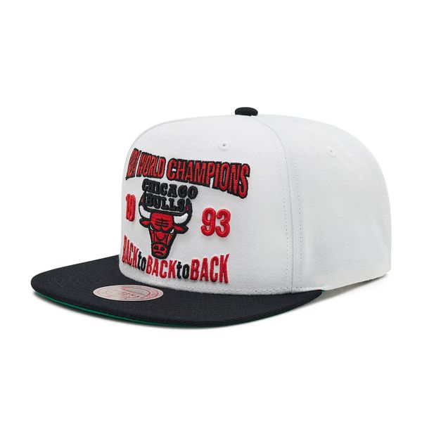 Mitchell & Ness Шапка с козирка Mitchell & Ness HHSS3133 White/Black