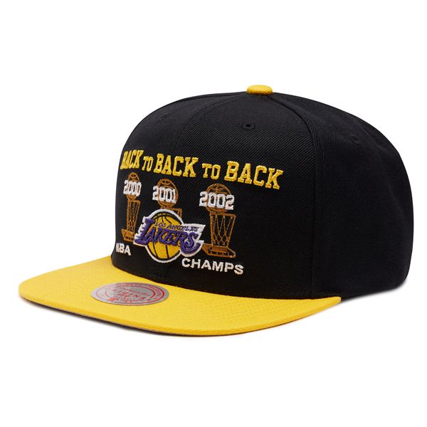 Mitchell & Ness Шапка с козирка Mitchell & Ness NBA Lakers Champs HHSS4196 Black/Gold