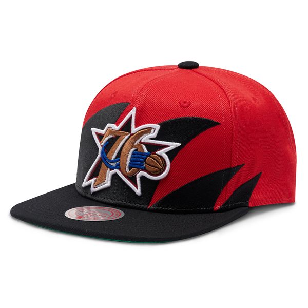 Mitchell & Ness Шапка с козирка Mitchell & Ness NBA Sharktooth HHSS2978 Black/Red