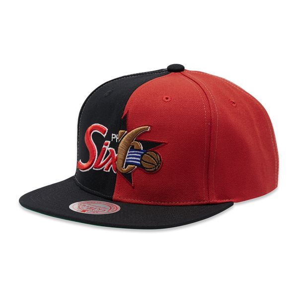 Mitchell & Ness Шапка с козирка Mitchell & Ness NBA Split Crown HHSS4321 Black