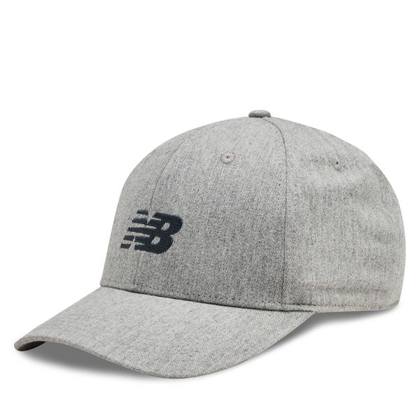 New Balance Шапка с козирка New Balance LAH41013AG Сив