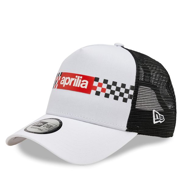 New Era Шапка с козирка New Era Checker Print Trucker Aprilia 60435563 Бял