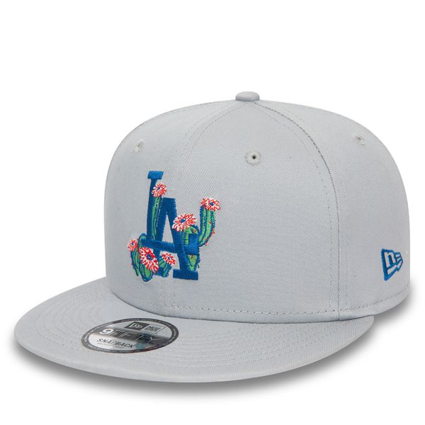 New Era Шапка с козирка New Era Flower Icon 950 La Dodgers 60435108 Сив