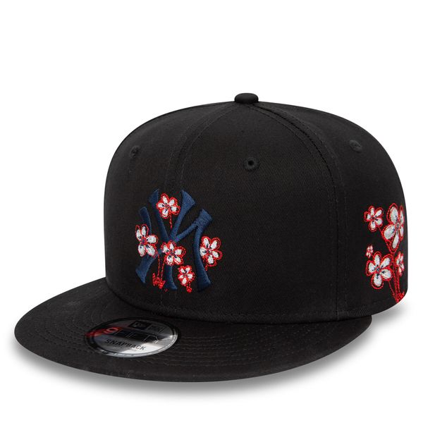New Era Шапка с козирка New Era Flower Icon 950 Nyy 60435107 Черен