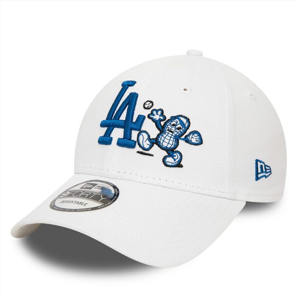 New Era Шапка с козирка New Era Food Character 940 La Dodgers 60435123 Бял