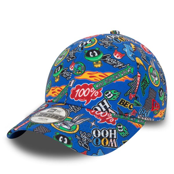 New Era Шапка с козирка New Era Kids Lt Graphic 940 Looney 60435032 S Син