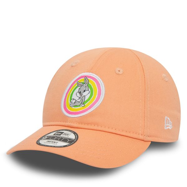 New Era Шапка с козирка New Era Kids Pastel Lt 940 Bugs 60435021 Оранжев