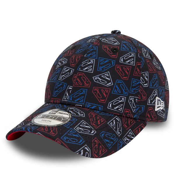 New Era Шапка с козирка New Era Kids Super Aop 940 Supman 60435031 S Цветен