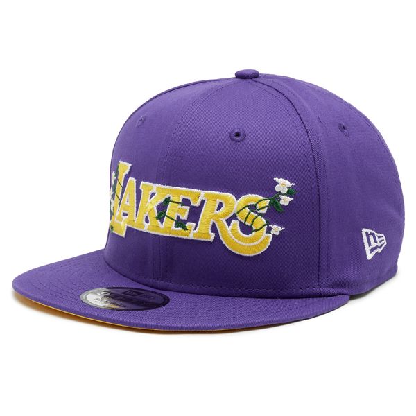 New Era Шапка с козирка New Era LA Lakers Flower Wordmark 60358100 Виолетов