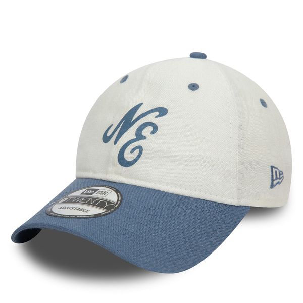 New Era Шапка с козирка New Era Linen Script 920 Ne 60503547 Бял