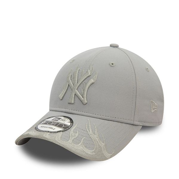 New Era Шапка с козирка New Era Mlb Flame 9Forty 60565343 Сив