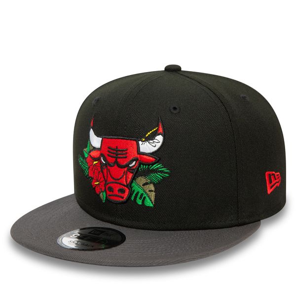 New Era Шапка с козирка New Era Nba Floral 950 Bulls 60503483 Черен