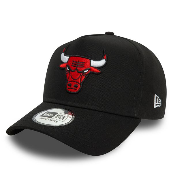 New Era Шапка с козирка New Era Patch Chicago Bulls 9FORTY E-Frame 60580707 Черен