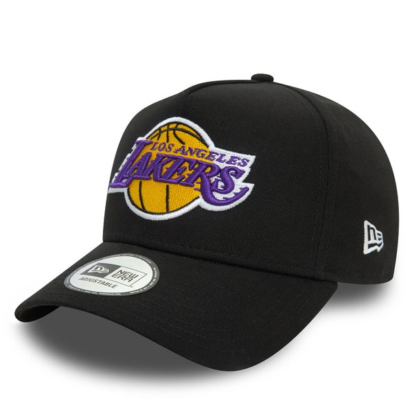 New Era Шапка с козирка New Era Patch LA Lakers 9FORTY 60580708 Черен