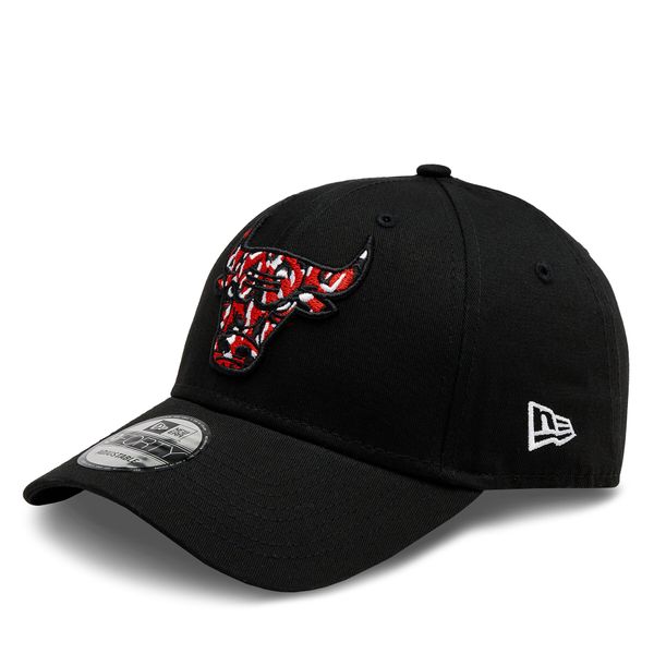 New Era Шапка с козирка New Era Seasonal Infill Chicago Bulls 60424761 Черен