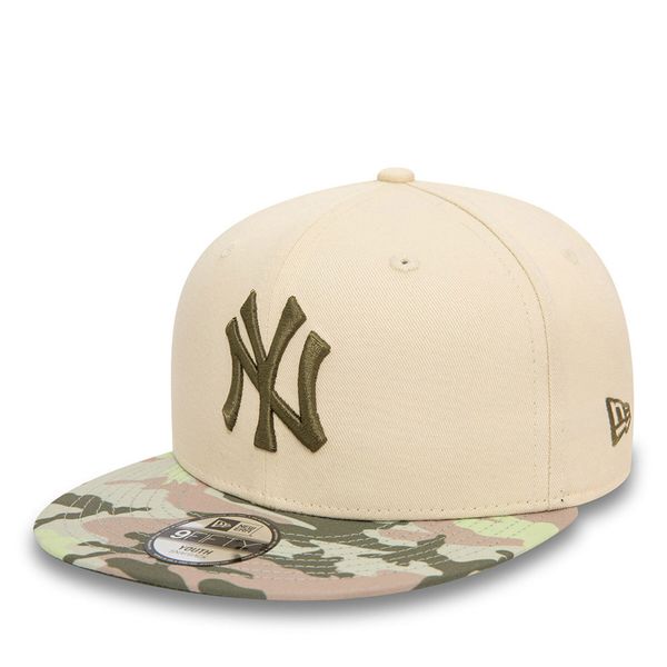 New Era Шапка с козирка New Era Youth Contrast 9Fif 60565304 Бежов