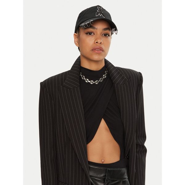 Patrizia Pepe Шапка с козирка Patrizia Pepe 2F1650/A526-K103 Черен