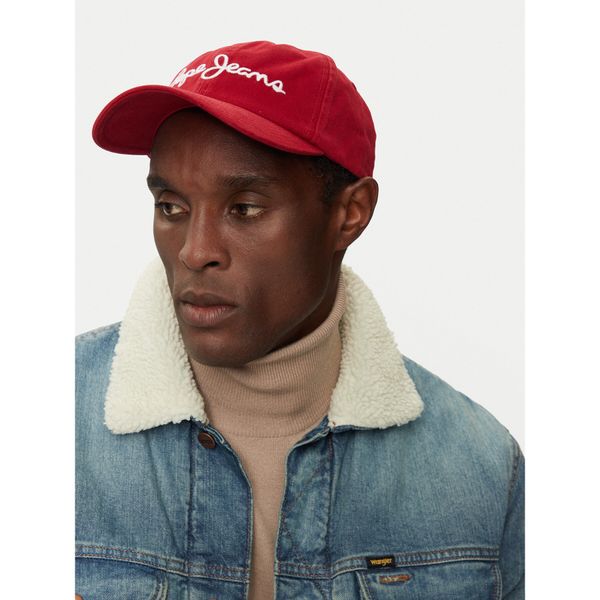 Pepe Jeans Шапка с козирка Pepe Jeans PM040548 Червен