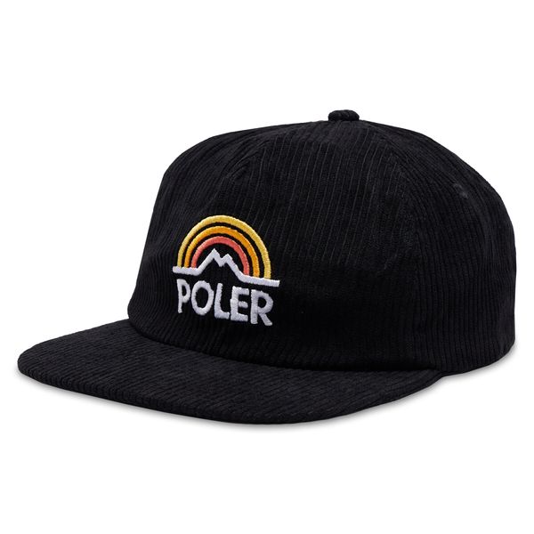 Poler Шапка с козирка Poler Mountain Rainbow 221ACU7010 Black
