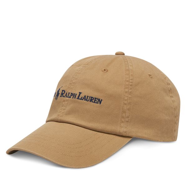 Polo Ralph Lauren Шапка с козирка Polo Ralph Lauren 211967360002 Кафяв