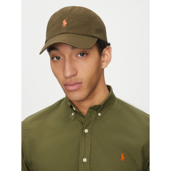 Polo Ralph Lauren Шапка с козирка Polo Ralph Lauren Chino Ball Cap 710667709103 Каки
