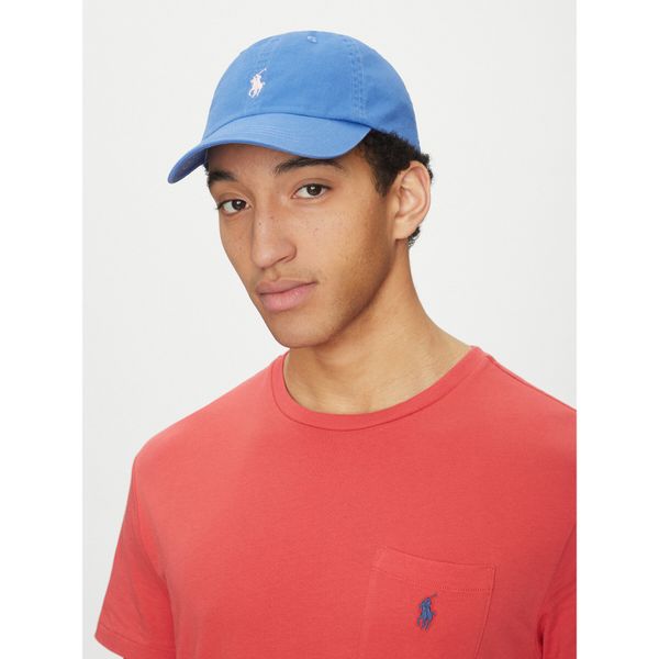 Polo Ralph Lauren Шапка с козирка Polo Ralph Lauren Chino Ball Cap 710667709121 Син