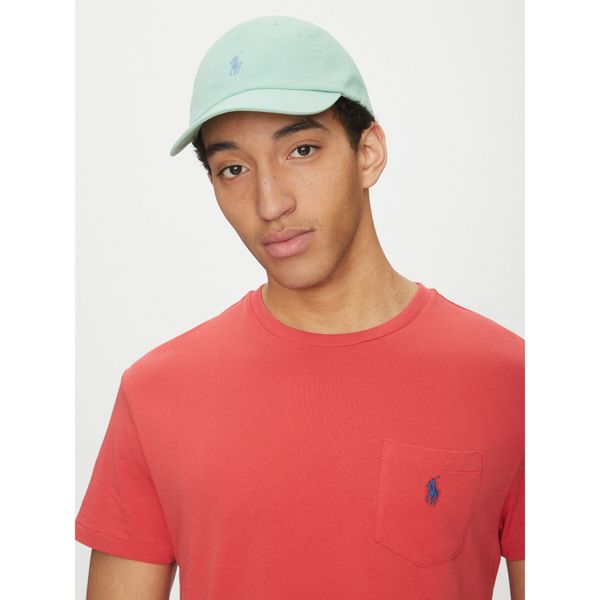 Polo Ralph Lauren Шапка с козирка Polo Ralph Lauren Chino Ball Cap 710667709124 Зелен