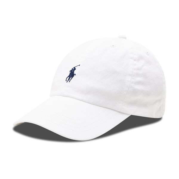 Polo Ralph Lauren Шапка с козирка Polo Ralph Lauren Clsc Cap 323552489001 Бял