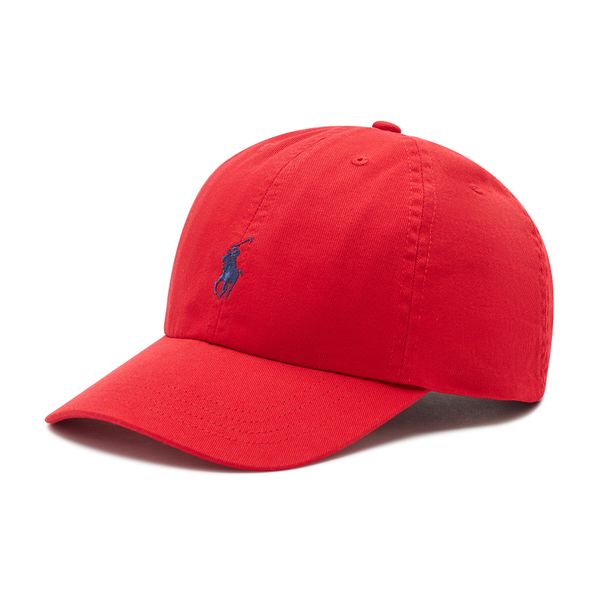 Polo Ralph Lauren Шапка с козирка Polo Ralph Lauren Clsc Cap 323552489003 Червен