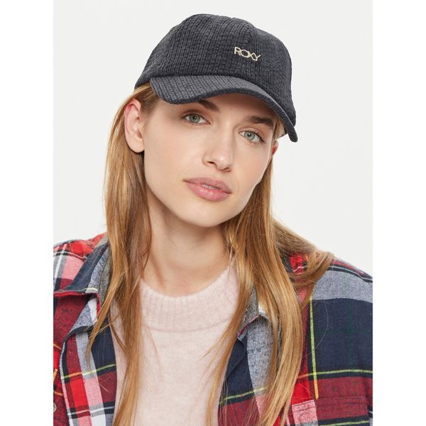 Roxy Шапка с козирка Roxy Feeling Good ERJHA04336 Черен