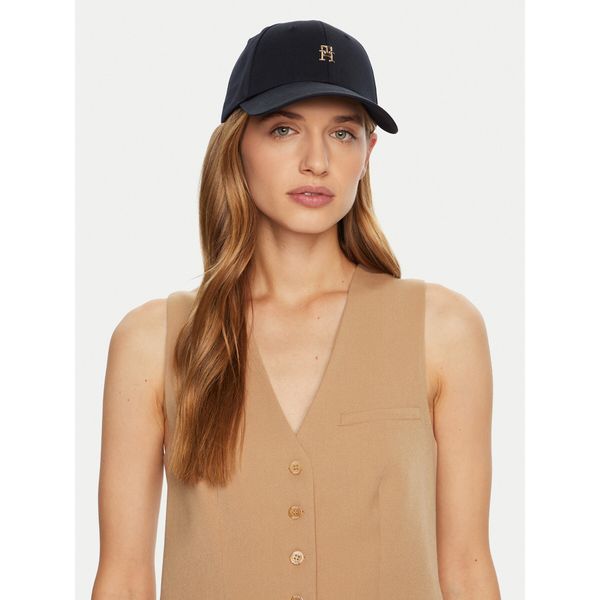 Tommy Hilfiger Шапка с козирка Tommy Hilfiger AW0AW16843 Тъмносин