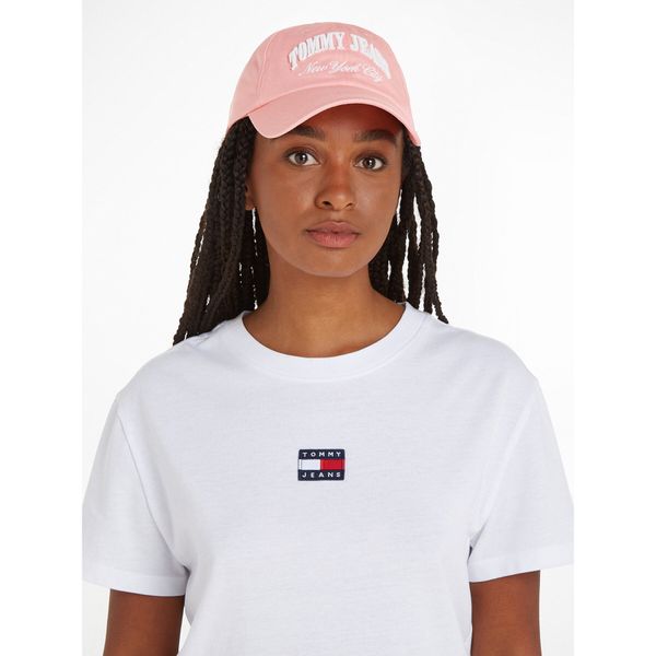 Tommy Hilfiger Шапка с козирка Tommy Hilfiger Hot Summer AW0AW15959 Tickled Pink TIC