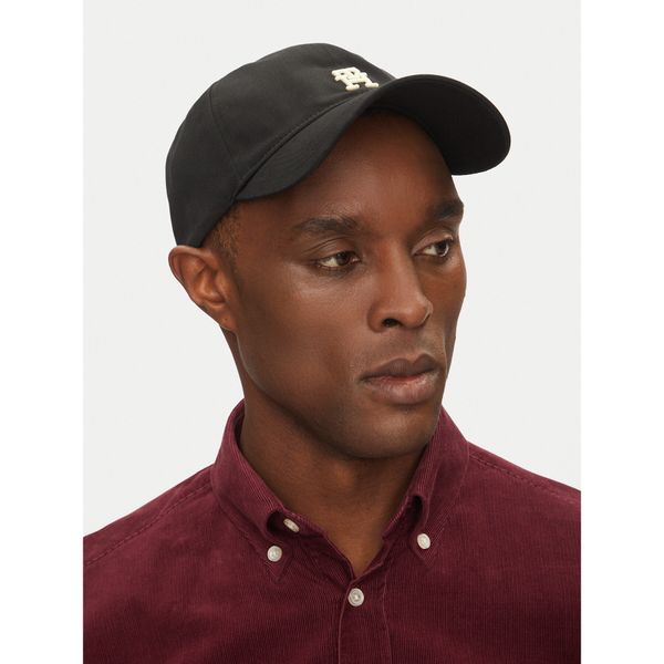 Tommy Hilfiger Шапка с козирка Tommy Hilfiger Imd Color 6 Panel AM0AM13542 Черен