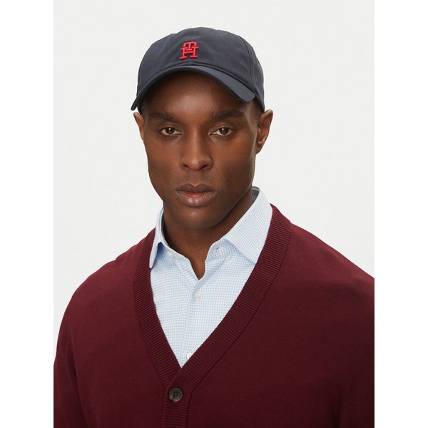 Tommy Hilfiger Шапка с козирка Tommy Hilfiger Imd Color 6 Panel AM0AM13542 Тъмносин