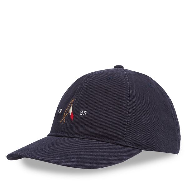 Tommy Hilfiger Шапка с козирка Tommy Hilfiger Seasonal Flag Wash 6 Panel Cap AM0AM13348 Тъмносин